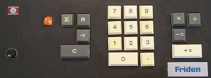 Friden 1112 Keyboard